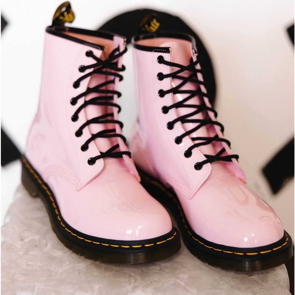 NIB DR.MARTEN PINK PATENT